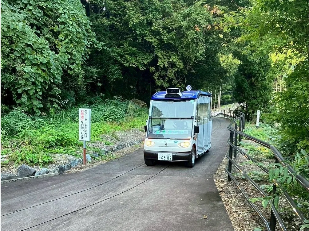 自動運転の様子