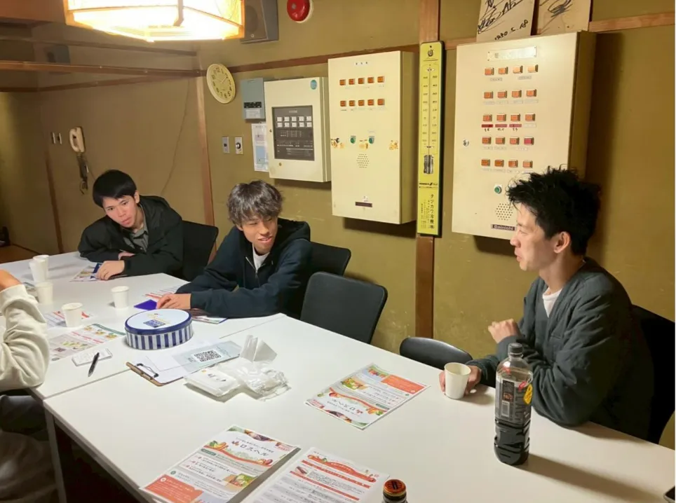 平井社長へのヒアリングの様子